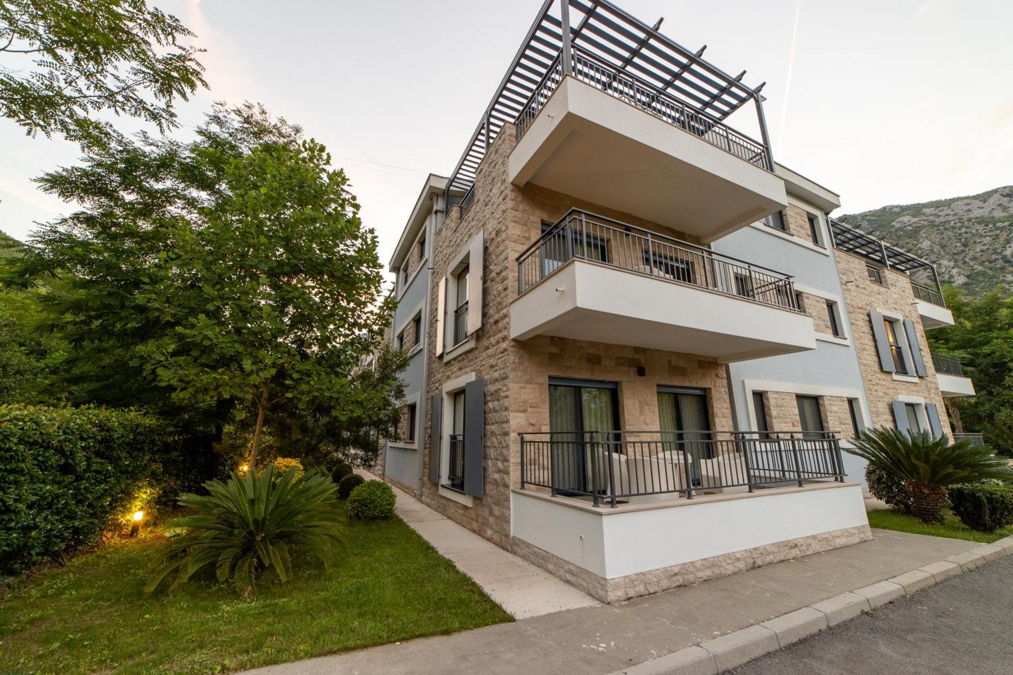 Green Bay Apartments Morinj 코토르 외부 사진